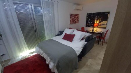 Apartamento 1 habitación, con aire acondicionado