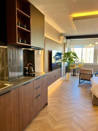 Apartamento 1 habitación, con piscina
