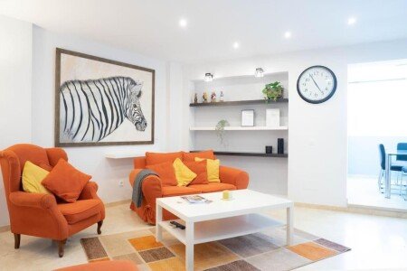 Apartamento 2 habitaciones, con aire acondicionado