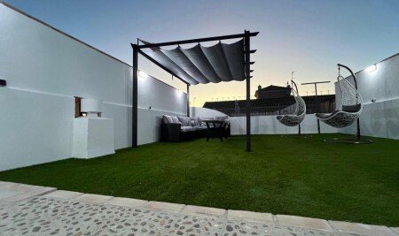 Apartamento 3 habitaciones, con jardín