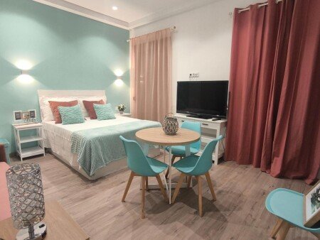 Apartamento 1 habitación, con aire acondicionado