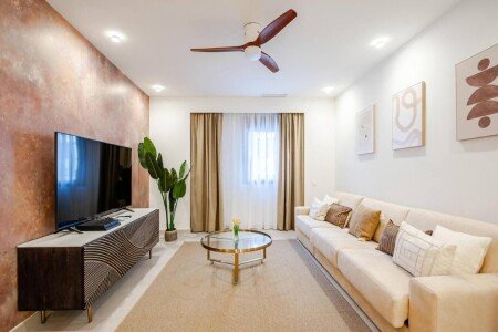 Apartamento 1 habitación, con aire acondicionado