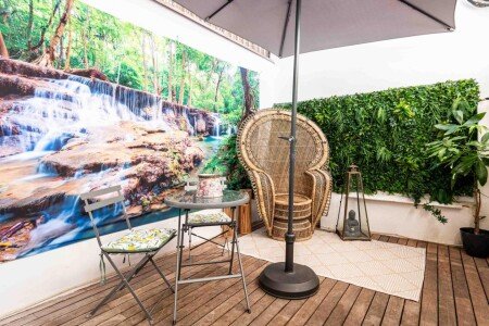 Apartamento 1 habitación, con aire acondicionado