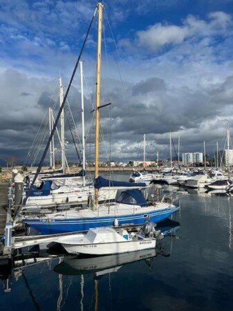 Bateau 1 chambre, avec jardin