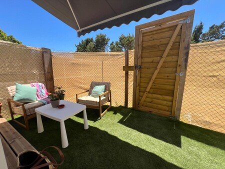 Apartamento 1 habitación, con jardín