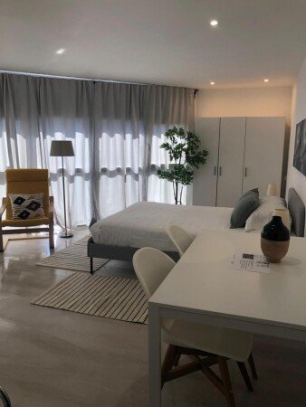 Apartamento 1 habitación, con aire acondicionado