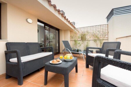 Apartamento 2 habitaciones, con aire acondicionado