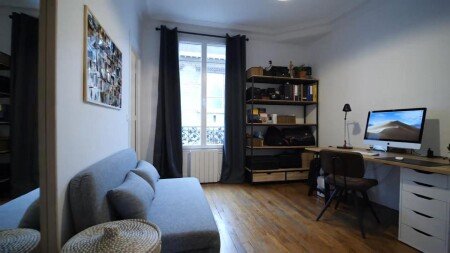 Apartamento 1 habitación, con aire acondicionado