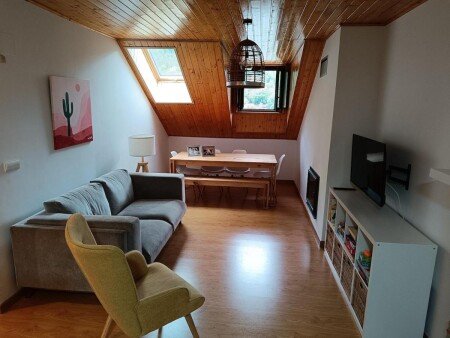 Apartamento 2 habitaciones, con jardín