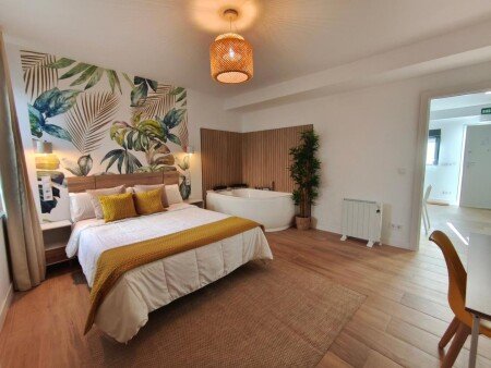 Apartamento 6 huéspedes, con jacuzzi