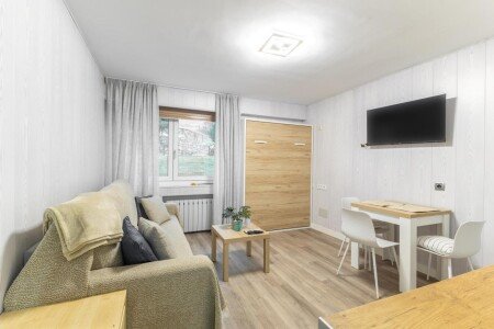 Casa 1 habitación, con jardín