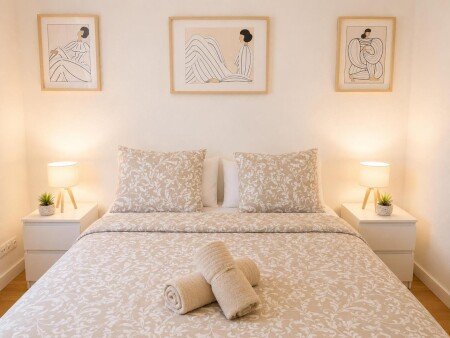 Apartamento 2 habitaciones, con wifi