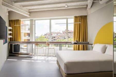 Hotel con aire acondicionado