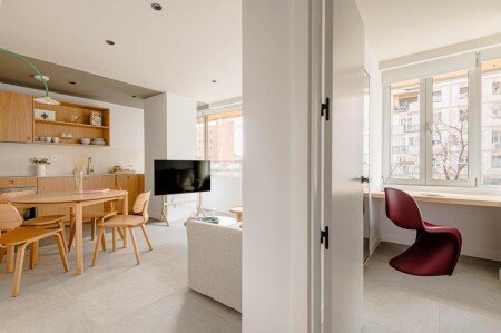 Apartamento 1 habitación, con aire acondicionado