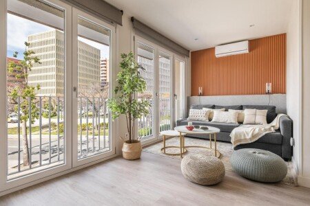 Apartamento 1 habitación, con aire acondicionado