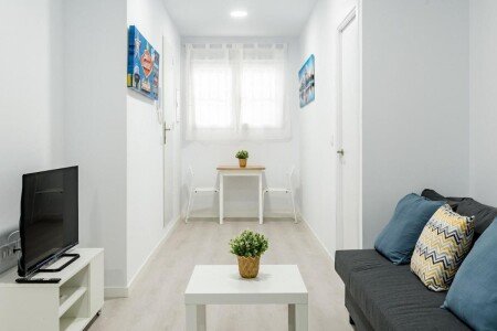 Apartamento 2 habitaciones, con aire acondicionado