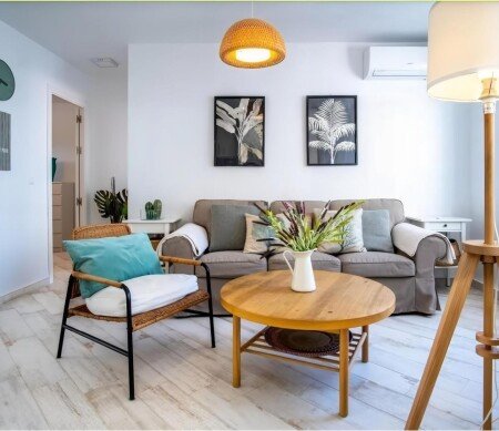 Apartamento 2 habitaciones, con aire acondicionado