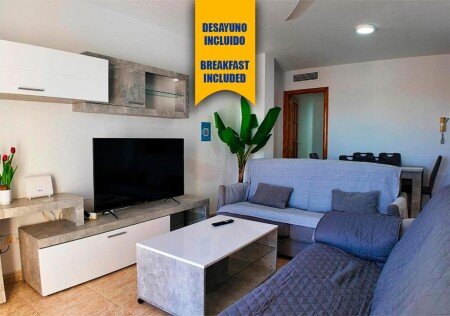 Apartamento 2 habitaciones, con aire acondicionado