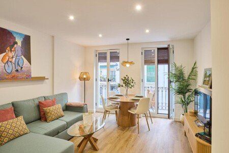 Apartamento 2 habitaciones, con aire acondicionado