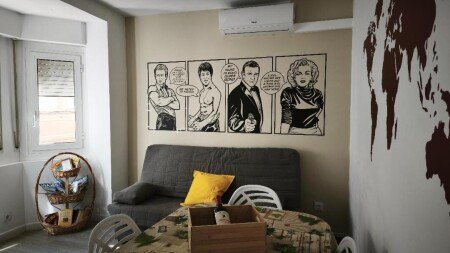 Appartement 2 chambres, avec climatisation