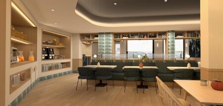 Hotel con aire acondicionado