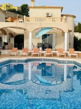 Villa 6 huéspedes, con piscina