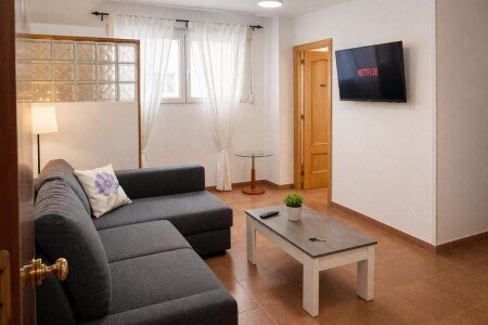 Apartamento 1 habitación, con aire acondicionado