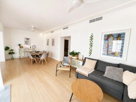 Casa 3 habitaciones, con aire acondicionado