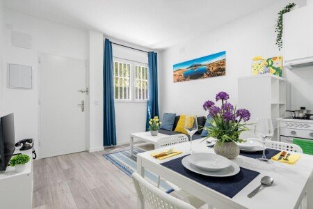 Apartamento 2 habitaciones, con aire acondicionado