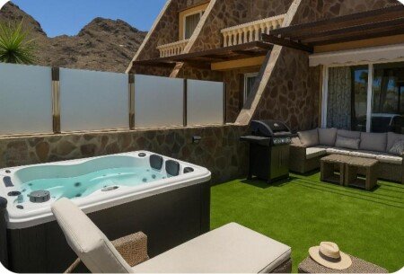 Casa 2 habitaciones, con jacuzzi