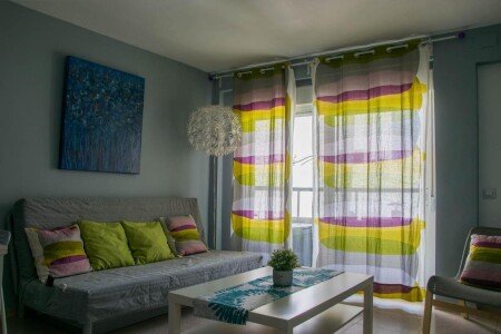 Apartamento 2 habitaciones, con aire acondicionado