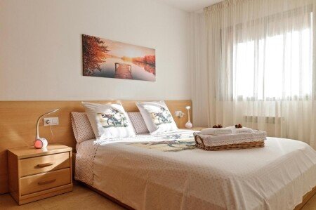Appartement 2 slaapkamers, met tuin