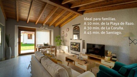 Casa 2 habitaciones, con jardín