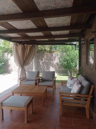 Casa 2 habitaciones, con jardín