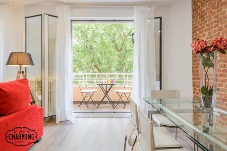 Apartamento 2 habitaciones, con aire acondicionado
