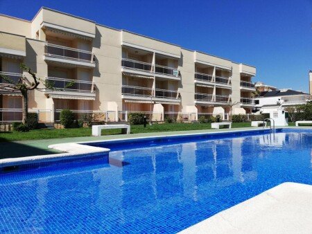Apartamento 5 huéspedes, con piscina