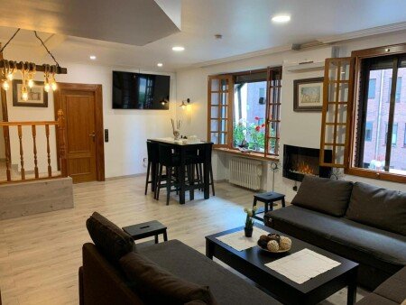 Apartamento 2 habitaciones, con jardín