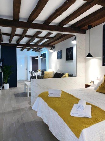Apartamento 1 habitación, con aire acondicionado
