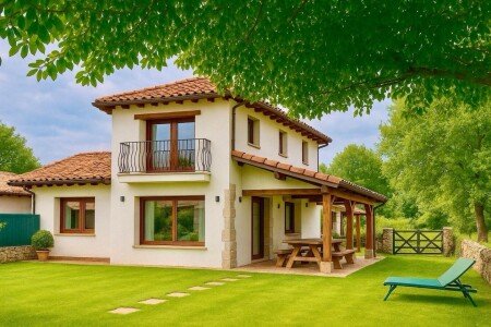 House 6 bedrooms, with garden