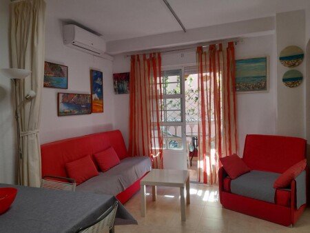 Apartamento 1 habitación, con aire acondicionado