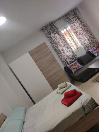 Apartamento 1 habitación, con aire acondicionado