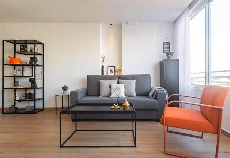 Apartamento 2 habitaciones, con aire acondicionado