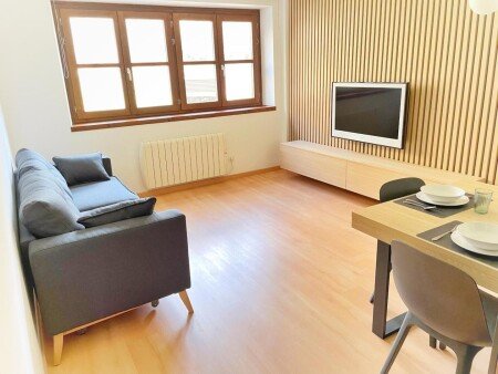 Apartamento 1 habitación, con jardín