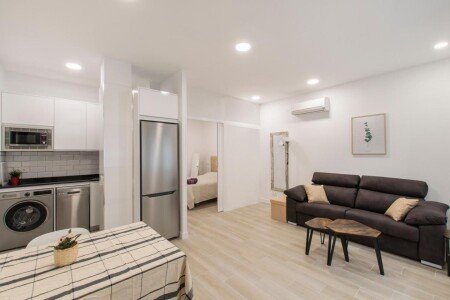 Apartamento 1 habitación, con aire acondicionado