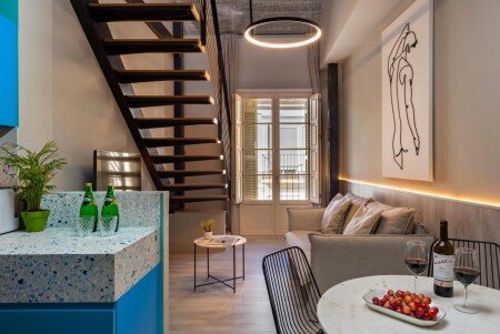 Appart'Hotel design, 4 voyageurs, avec climatisation