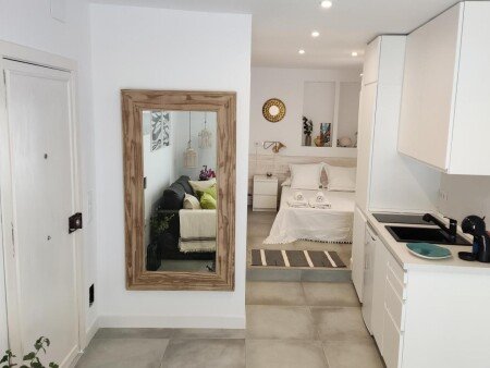 Apartamento 1 habitación, con aire acondicionado