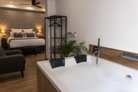 Apartamento 1 habitación, con jacuzzi