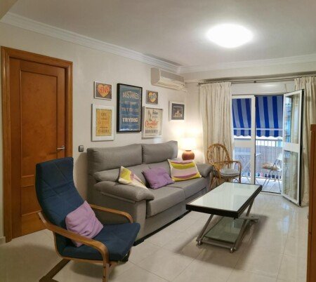 Apartamento 2 habitaciones, con aire acondicionado