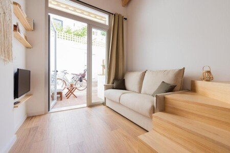 Appartamento 4 ospiti, con giardino