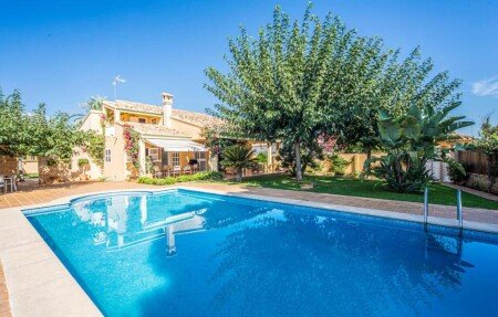 Villa 4 chambres, avec piscine